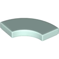 Tile 2 x 2 Curved, Macaroni