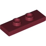 Plate Special 1 x 3 with 2 Studs with Groove and Inside Stud Holder (Jumper)