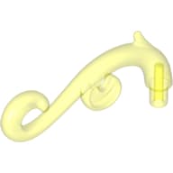 Curled Decorative Ornament with Bar