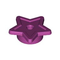 Tile, Star with Stud Holder, Pin Hole