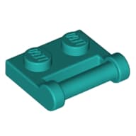 Plate Special 1 x 2 [Side Handle Closed Ends]