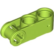 Technic Axle and Pin Connector Perpendicular 3L with 2 Pin Holes