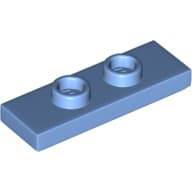 Plate Special 1 x 3 with 2 Studs with Groove and Inside Stud Holder (Jumper)