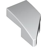 Slope Curved 2 x 1 with Stud Notch Left