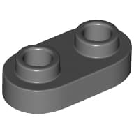 Plate Special 1 x 2 Rounded with 2 Open Studs