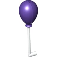 Balloon with White String [Plastic]