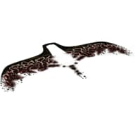 Wings, with Black, Orange and Dark Bluish Gray Rocks Print