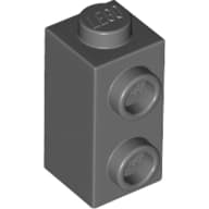 Brick Special 1 x 1 x 1 2/3 with Studs on 1 Side