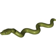 Animal, Snake, Large with Raised Head with Black Eyes Print (Nagini)