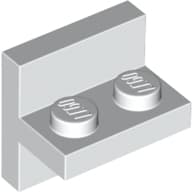 Bracket 2 x 2 with 1 x 2 Vertical Studs