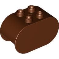 Duplo Brick 2 x 4 x 2 Rounded Ends