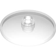 Dish 4 x 4 Inverted with Open Stud [Radar]