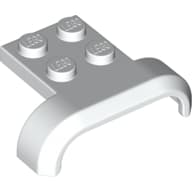 Wheel Arch, Mudguard 3 x 4 with 2 x 2 Plate