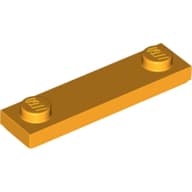 Plate Special 1 x 4 with 2 Studs with Groove [New Underside]