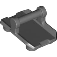 Plate Special / Shield Rectangular with 4 Studs, Handle