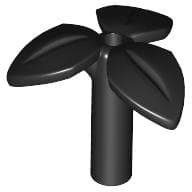 Plant, Stem with 3 Leaves and Bottom Pin