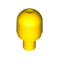 Light Cover 1 x 1 Round with Internal Bar / Bionicle Barraki Eye