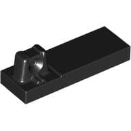 Hinge Tile 1 x 3 Locking with 1 Finger on Top with Cutout