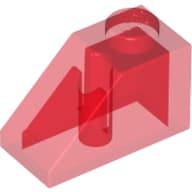 Slope 45° 2 x 1 with Bottom Pin