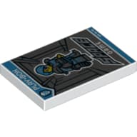 Tile 2 x 3 with Video Game Soldier, 'Play-Box', and 'Space Game' Print