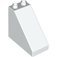 Duplo Brick 4 x 2 x 3 Slope 45°