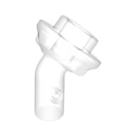 Bar, Angled with 1 x 1 Round Plate / Stud on End