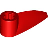 Technic Tooth 1 x 3 with Axle Hole [Hollow Underside]