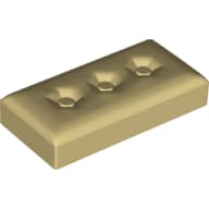 Duplo Tile 2 x 4 with Cushion Pattern