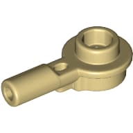 Plate Round 1 x 1 with Hollow Stud and Horizontal Bar 1L