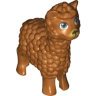 Animal, Llama with Medium Blue Eyes