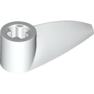 Technic Tooth 1 x 3 with Axle Hole [Hollow Underside]