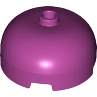 Brick Round 3 x 3 Dome with Center Stud