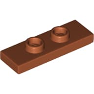 Plate Special 1 x 3 with 2 Studs with Groove and Inside Stud Holder (Jumper)