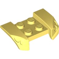 Mudguard 2 x 4 with Molded Headlights