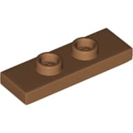 Plate Special 1 x 3 with 2 Studs with Groove and Inside Stud Holder (Jumper)