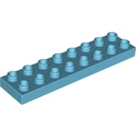 Duplo Plate 2 x 8