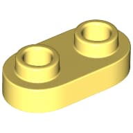 Plate Special 1 x 2 Rounded with 2 Open Studs