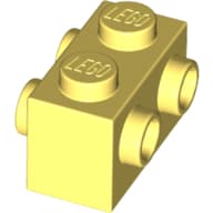 Brick Special 1 x 2 with Studs on 2 Sides