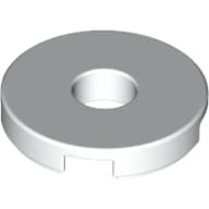 Tile Round 2 x 2 with Hole