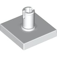 Tile Special 2 x 2 with Top Pin [Squared Holes]