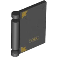 Book Cover with Gold 'TMR', Decorations print