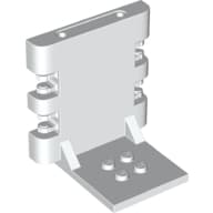 Hinge Bracket 4 x 5 x 5 Locking with 2 Fingers, Two on Each Side, 7 Teeth