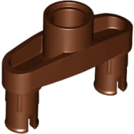 Technic Pin Connector 3L with 2 Pins and Center Hole [Pin Ridges Across Part]