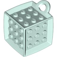 Die - 6 Sided with 3 x 3 Centre Studs, and Ring (DOTS)