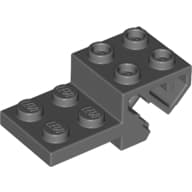 Plate Special 2 x 4 with Steering Bar