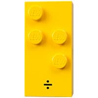 Braille Brick 2 x 4 with 4 Studs ⠳ and '÷' print