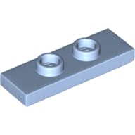 Plate Special 1 x 3 with 2 Studs with Groove and Inside Stud Holder (Jumper)