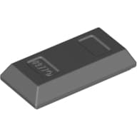 Tile Special 1 x 2 with Sloped Walls AKA Money / Gold Bar [Ingot]