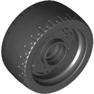 Wheel Rim 24 x 12 with Black Tyre