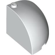 Brick Round Corner 4 x 4 x 3 Quarter Dome Top